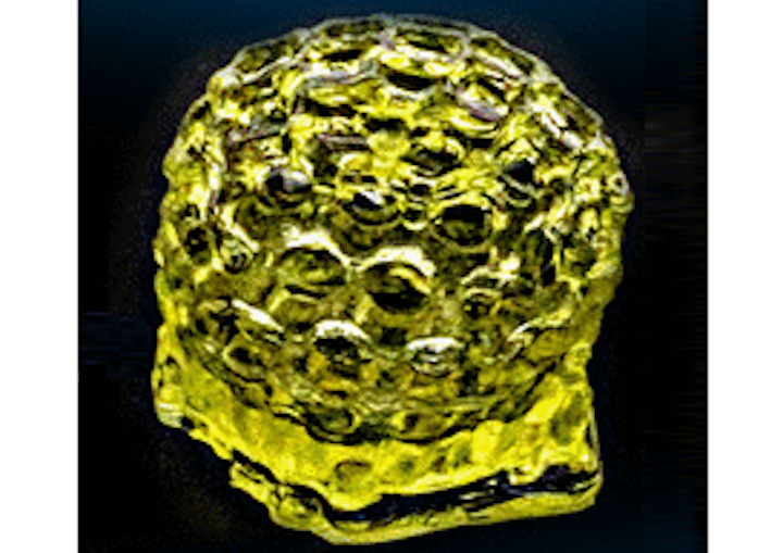 Rapid laser-based 3D printing in water uses novel hybrid nanoparticles
