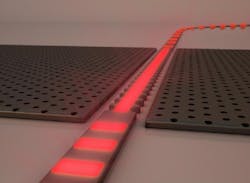 A zero-refractive-index waveguide essentially is a standing wave with a constant phase that oscillates only as a function of time and not space, with important implications for progressing silicon photonics or photonic integrated circuits. A zero-refractive-index waveguide essentially is a standing wave with a constant phase that oscillates only as a function of time and not space, with important implications for progressing silicon photonics or photonic integrated circuits.