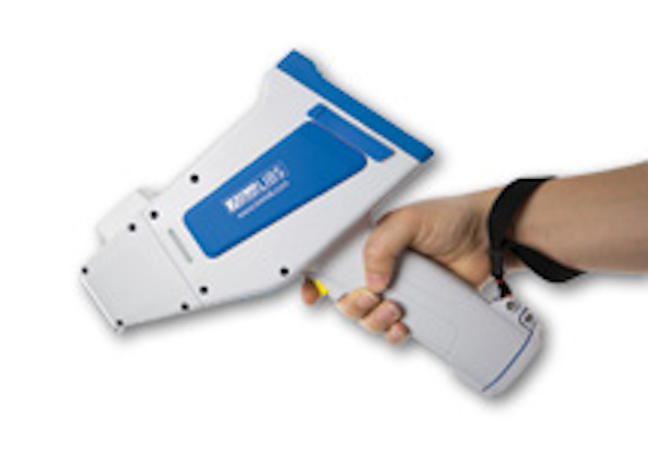 Three patents were awarded for technology advances in the NanoLIBS handheld laser-induced breakdown spectroscopy instrument. (Image credit: B&W Tek)