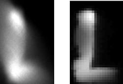 Images are shown captured by the CAOS camera. Images are shown captured by the CAOS camera.