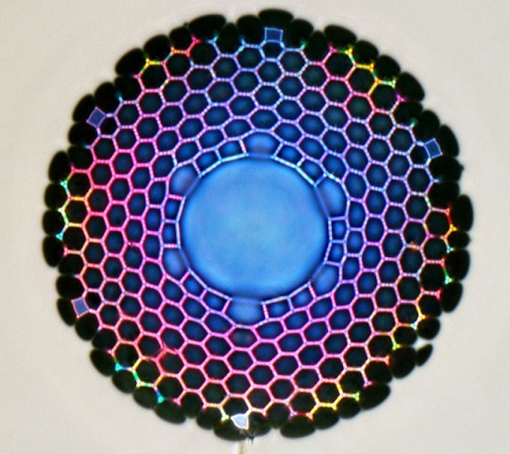 Holey fiber, photonic bandgap fiber, or hollow-core fiber; some of the many names for the subject of a next-generation optical fiber development program funded by the EPSRC. (Image credit: University of Southampton Optoelectronics Research Centre)