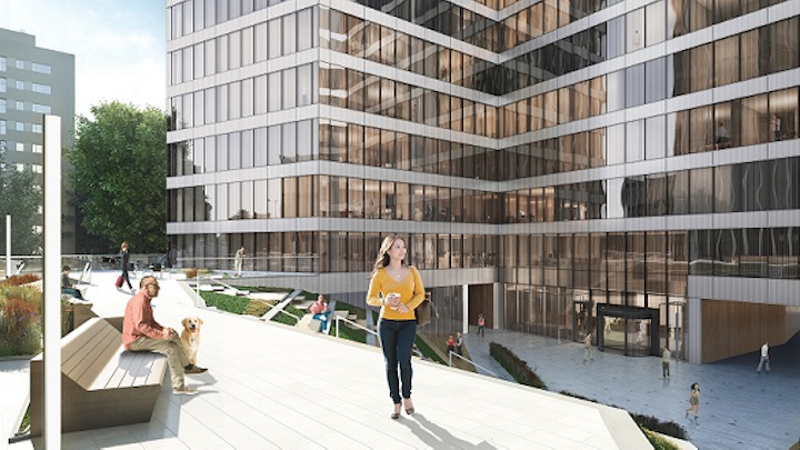 Perovskite solar cells will be implemented in Europe for the first time on a commercial scale. (Image credit: Skanska)
