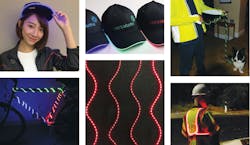 FIGURE 2. Versalume is commercializing Corning Fibrance optical fibers for personal fashion and safety, among numerous other applications yet to be envisioned. FIGURE 2. Versalume is commercializing Corning Fibrance optical fibers for personal fashion and safety, among numerous other applications yet to be envisioned.
