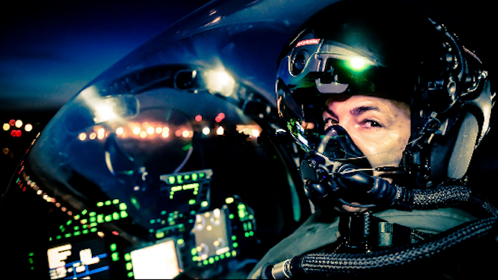 Artemis Optical manufactures helmet-mounted and heads-up displays, shown here, as well as optical coatings and filters that facilitate these display platforms. (Image credit: Artemis Optical)