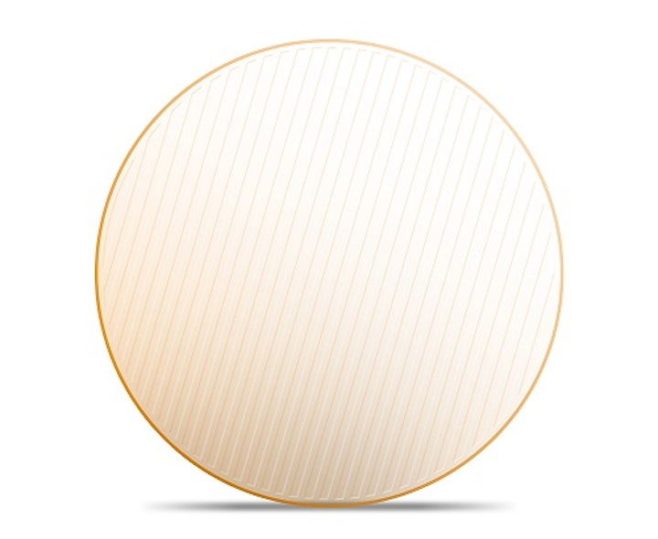 Shown is a diffractive optical element (DOE) that is used in a variety of applications to distribute energy from a single laser beam into multiple beams. (Image credit: LASER COMPONENTS)
