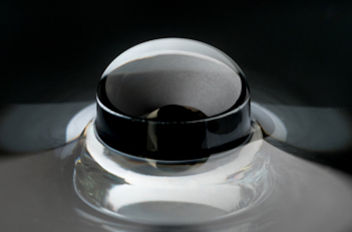 Custom polymer aspheric lenses with sub-7-nm surface roughness are 3D-printed