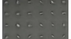 Voxels are shown within a glass block; these structures enable permanent optical data storage.