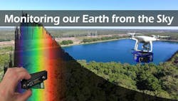 Among many other applications that benefit the goals of Earth Day including plastic recycling, spectrometers can monitor important environmental parameters both on the ground and from small unmanned aerial vehicles (UAVs) in the sky. Among many other applications that benefit the goals of Earth Day including plastic recycling, spectrometers can monitor important environmental parameters both on the ground and from small unmanned aerial vehicles (UAVs) in the sky.