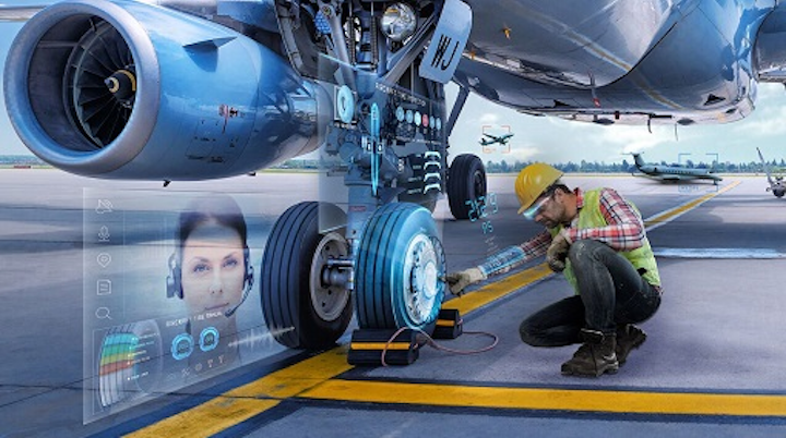 Augmented reality (AR) will have an important role in industrial applications such as on-site equipment repair and educational instruction. (Image credit: RE'FLEKT)