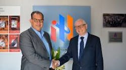 Shown are G&H COO Alex Warnock and ITL managing director Tom Cole. Shown are G&H COO Alex Warnock and ITL managing director Tom Cole.