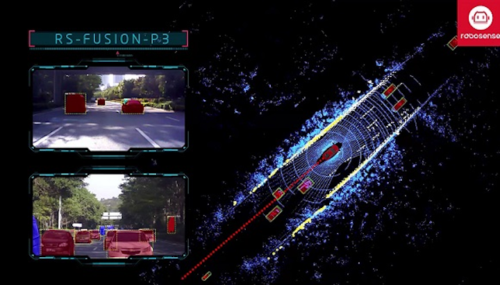 The solid-state MEMS-based RoboSense lidar system is dramatically cheaper than mechanical designs with high-performance specifications. (Image credit: RoboSense)
