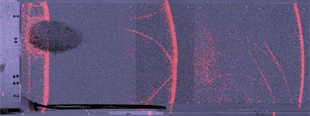 Synthetic schlieren imaging helps Sandia researchers see blast-tube shock waves