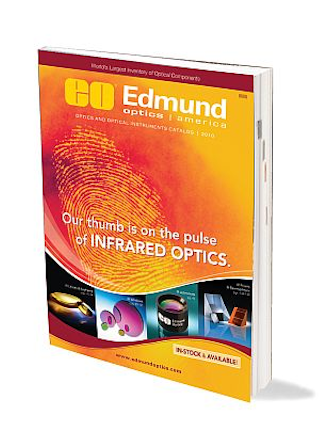 Edmund Optics catalog focuses on infrared optics components Laser