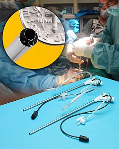 Optimum Technologies' disposable medical optics include 30k pixel image