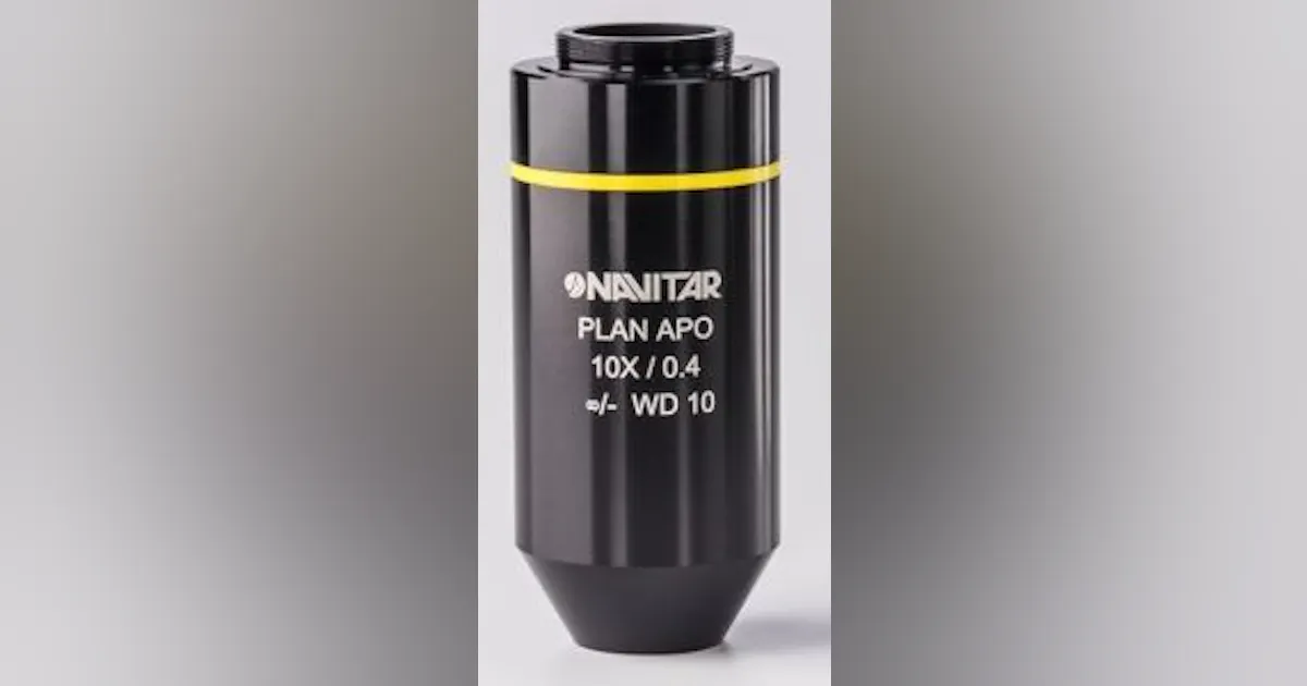 Navitar to exhibit 10X high-resolution microscope objective at SPIE ...