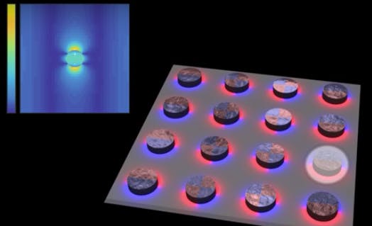 Researchers at Aalto University are using dark lattice modes from silver nanoparticles to create a visible-light plasmonic nanolaser.