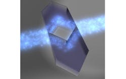 An artist's rendering shows an invisibility cloak designed for a diffusive environment. An artist's rendering shows an invisibility cloak designed for a diffusive environment.