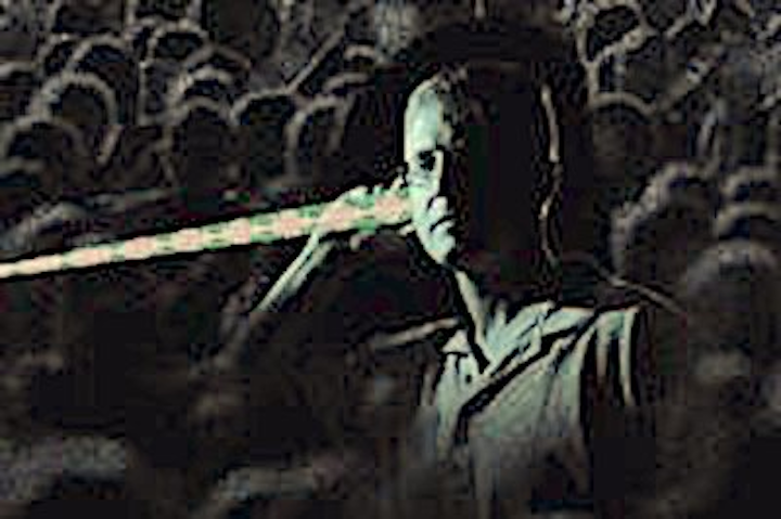Laser transmission of audible messages to specific people in a crowd demonstrated