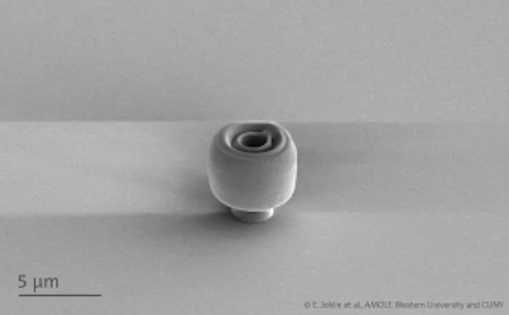 3D printed nanophotonic lens improves light directivity