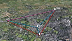 FIGURE 2. The Quantum Communications Hub is creating the UK’s first quantum network—a place to test and demonstrate new technologies and highlight useful applications of QKD. FIGURE 2. The Quantum Communications Hub is creating the UK’s first quantum network—a place to test and demonstrate new technologies and highlight useful applications of QKD.