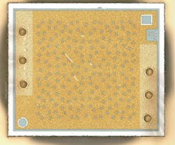 FIGURE 6. A Lumentum VCSEL can be found in the dot projector of the Oppo Find X. FIGURE 6. A Lumentum VCSEL can be found in the dot projector of the Oppo Find X.