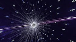 Researchers find that fluorescence near an optical nanofiber depends on the shape of light used to excite the atoms. Researchers find that fluorescence near an optical nanofiber depends on the shape of light used to excite the atoms.