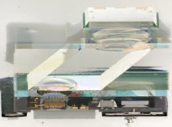 FIGURE 5. The Heptagon dot projector is found in the Apple iPhone X. FIGURE 5. The Heptagon dot projector is found in the Apple iPhone X.