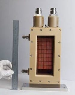 One of the five arrays built by Lasertel for the ELI Petawatt laser system.