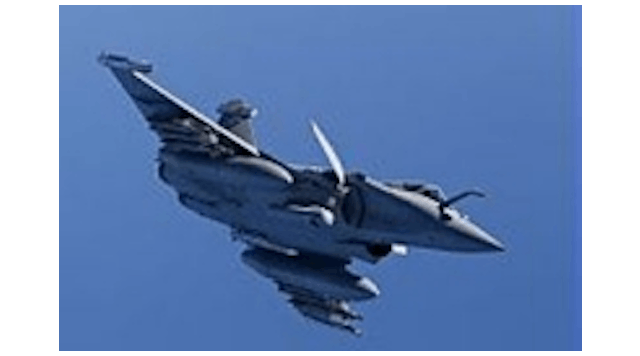 Dassault Rafale fighter aircraft.