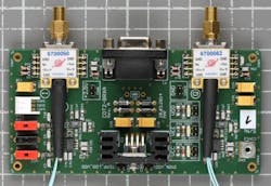 Balanced optical receivers from Discovery Semiconductors are an integral part of the optical system test bed for laser communication terminals.