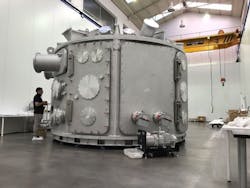 The big plasma and high intensity physics vacuum chamber for ELI BL has been accepted at the supplier’s facility and will be installed and equipped starting from December 2017. The big plasma and high intensity physics vacuum chamber for ELI BL has been accepted at the supplier’s facility and will be installed and equipped starting from December 2017.