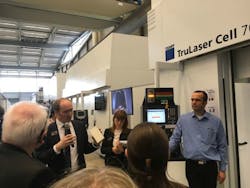 Lasers are perfect tools for battery processing--and Trumpf prepares itself for e-mobility with many solutions along the value chain. Lasers are perfect tools for battery processing--and Trumpf prepares itself for e-mobility with many solutions along the value chain.