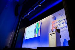 Shown is a presentation from last year's Photonics PPP annual meeting. For 2019, the meeting will take place in Brussels, Belgium and highlight the role of photonics in today's technology megatrends. Shown is a presentation from last year's Photonics PPP annual meeting. For 2019, the meeting will take place in Brussels, Belgium and highlight the role of photonics in today's technology megatrends.