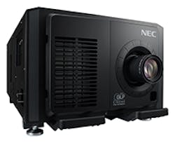NEC has launched what it says is the world's first digital cinema projector that offers the ability to replace the laser module in the projector head. NEC has launched what it says is the world's first digital cinema projector that offers the ability to replace the laser module in the projector head.
