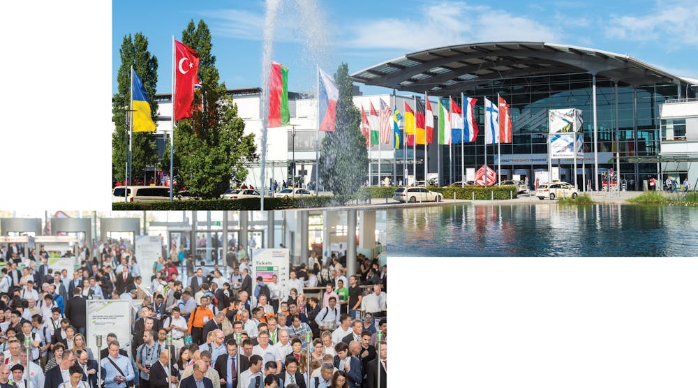 FIGURE 1. LASER World of PHOTONICS takes place at the Messe M&uuml;nchen fairgrounds, outside of Munich.