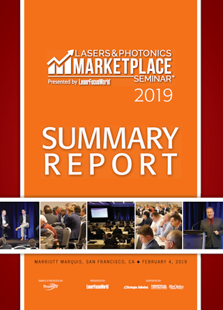 Lasers & Photonics Marketplace Seminar 2019 Summary Report cover image