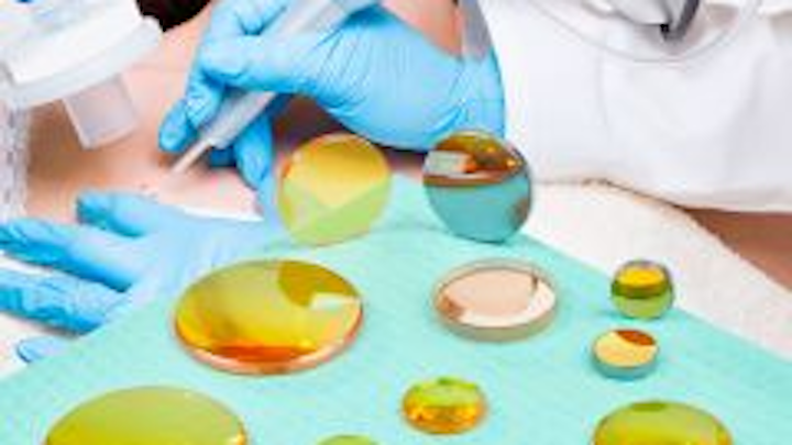 Fused silica laser optics from Laser Research Optics are available