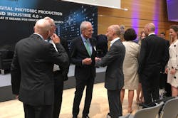 Reinhart Poprawe and the former ILT apprentice Peter Leibinger, who is now CTO of Trumpf. Reinhart Poprawe and the former ILT apprentice Peter Leibinger, who is now CTO of Trumpf.