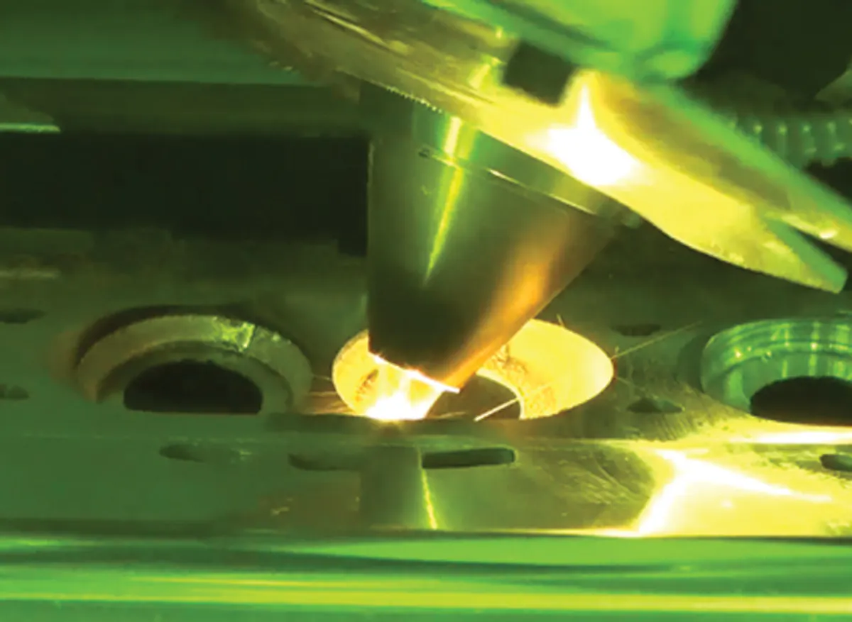 Laser cladding improves mass production of engine valve seats | Laser ...