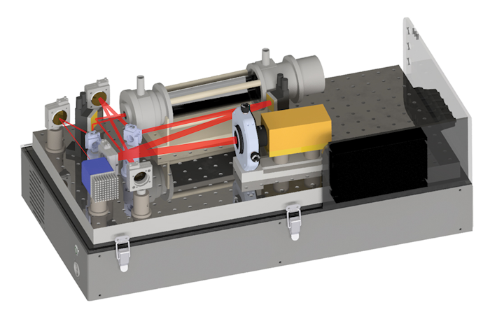 A quantum-cascade-laser (QCL)-based absorption spectroscopy setup measures alcohol in exhaled breath with high-enough accuracy to be used as a metrological standard.