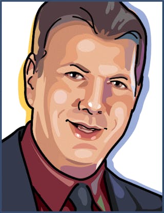 Allen Nogee (shown here in caricature) is president and principal laser analyst at Laser Markets Research in Scottsdale, AZ.