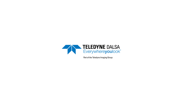 Teledyne Dalsa With Imaging Group Tagline X70