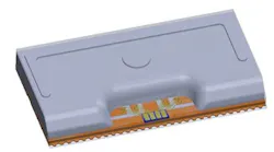 FIGURE 1. This 905 nm four-channel surface-mount laser provides >480 W peak power.
