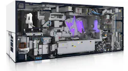 It has the size of a locomotive and will be a workhorse in fabs worldwide: The EUV stepper TWINSCAN NXE:3400B.