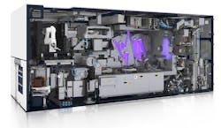 It has the size of a locomotive and will be a workhorse in fabs worldwide: The EUV stepper TWINSCAN NXE:3400B. It has the size of a locomotive and will be a workhorse in fabs worldwide: The EUV stepper TWINSCAN NXE:3400B.