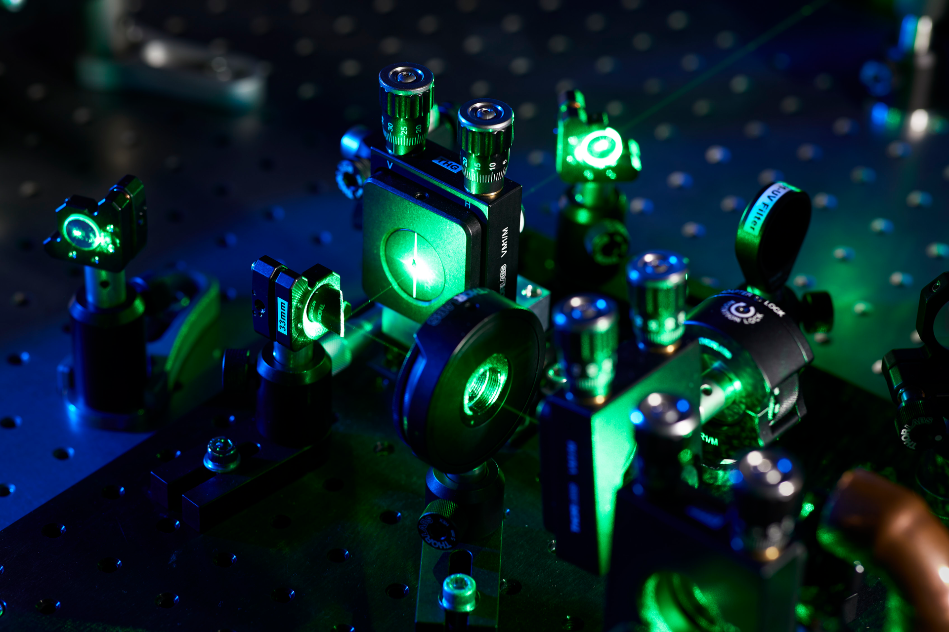 A Chromacity Ultrafast Laser In Operation 5d825a9fc4886