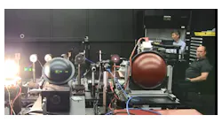 The new automated LED lamp calibration lab reduces calibration time and improves calibration accuracy.