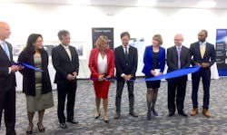 As representatives of Energetiq Technology and Hamamatsu (which acquired Energetiq in 2017) look on, Debbie Gustafson, CEO of Energetiq, cuts the ribbon in the grand opening ceremony for the company's new facility in Wilmington, MA. As representatives of Energetiq Technology and Hamamatsu (which acquired Energetiq in 2017) look on, Debbie Gustafson, CEO of Energetiq, cuts the ribbon in the grand opening ceremony for the company's new facility in Wilmington, MA.