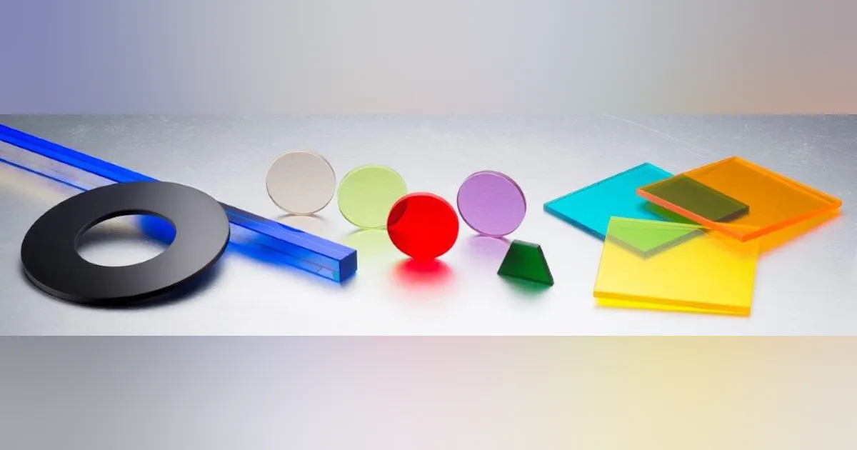 Color Filter Glass Examples Color Filter Glass | Laser Focus World