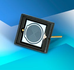 Opto Diode's AXUV20HS1 is a high-speed, 5 mm2 circular photodiode for radiation detection Opto Diode's AXUV20HS1 is a high-speed, 5 mm2 circular photodiode for radiation detection